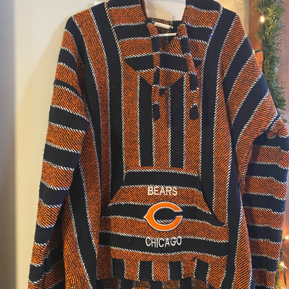 Chicago Bears Tie Dye Hoodie NFL nwot Sz XL